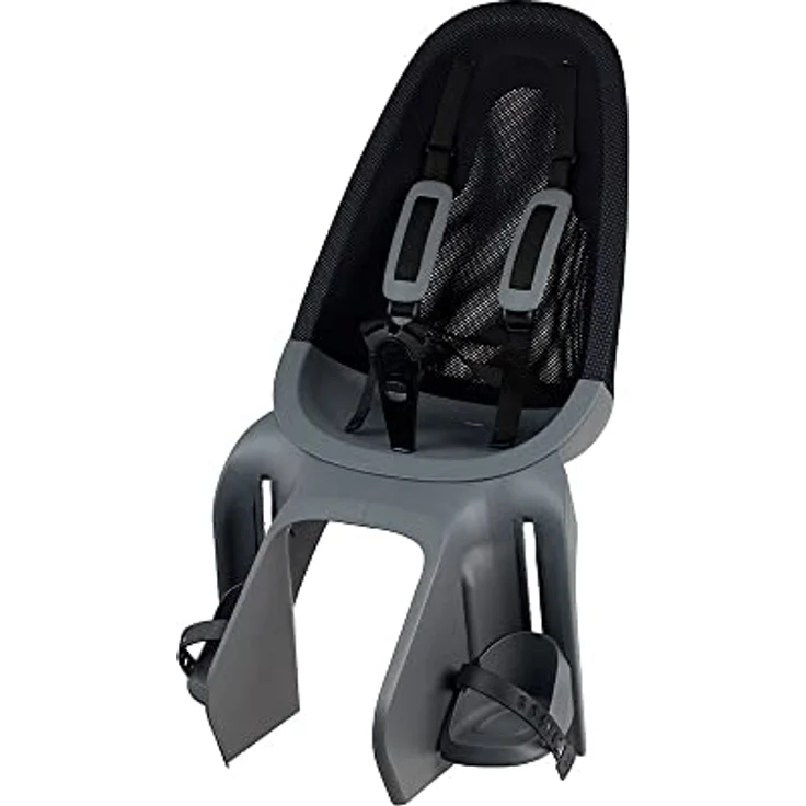Qibbel Fahrradkindersitz Air, Gepäckträgermontage, max. 22 kg, leichtes Mesh-Design, 2,5 kg – Bild 2