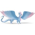SCHLEICH 70833 Kristalldrache, ab 5 Jahren, BAYALA - Spielfigur, 23 x 23 x 11 cm, Blau - Winddrache mit beeindruckender Kristallsammlung