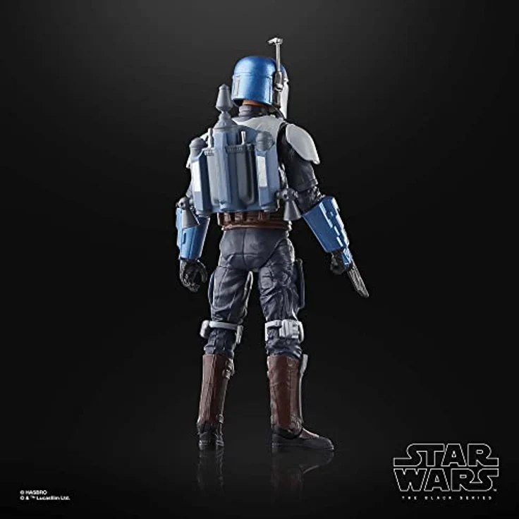 Star Wars The Black Series Mandalorian Fleet Commander Action-Figur, 15 cm, mit 3 Accessoires aus der Live-Action-Serie "The Mandalorian" – Bild 4