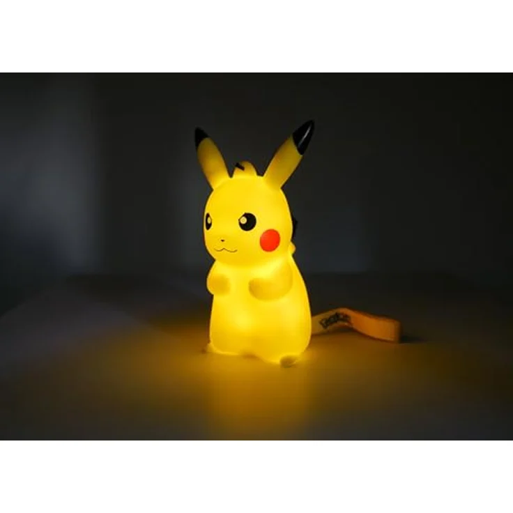 BigBen LED-Lampe Pokémon Grumpy Pikachu, batteriebetrieben mit variabler Helligkeit, Gelb – Bild 6