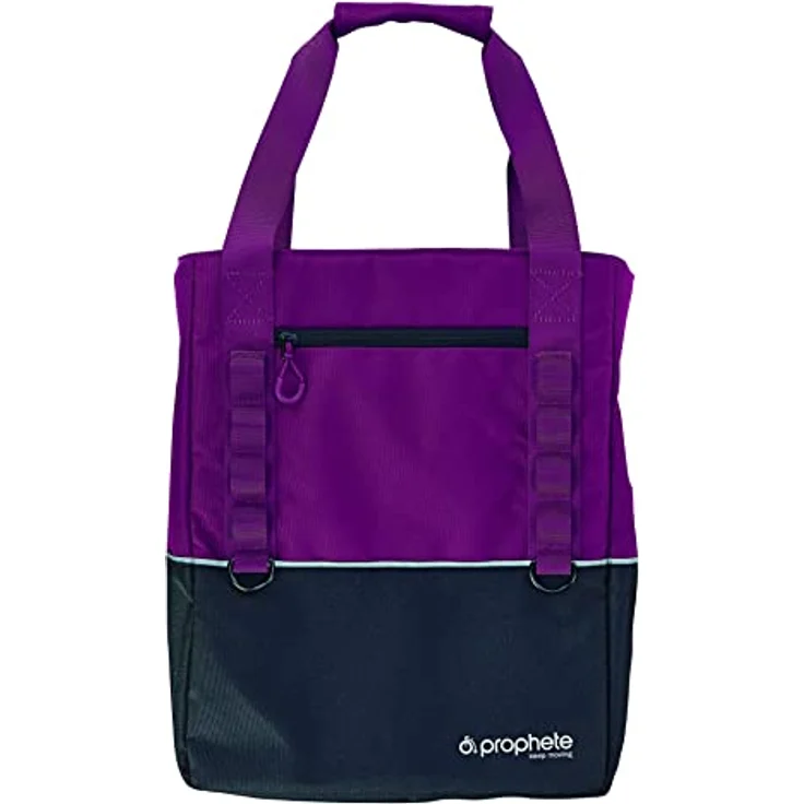 Prophete Isolierte Fahrradtasche, 20 L Volumen, wasserabweisend, Farbe: lila – Bild 2