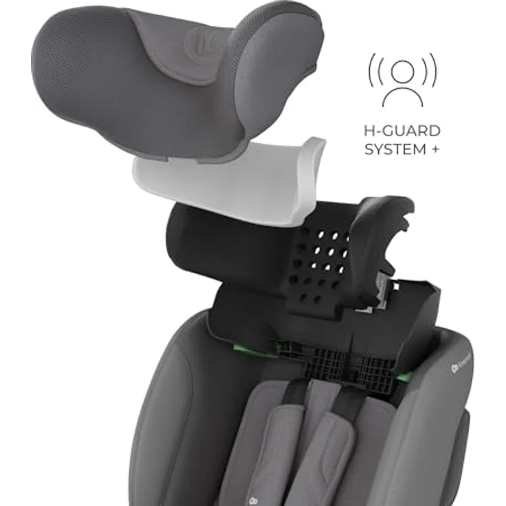 KinderKraft I-FIX ENDURA SAFE, Kindersitz für Kinder, grau – Bild 6