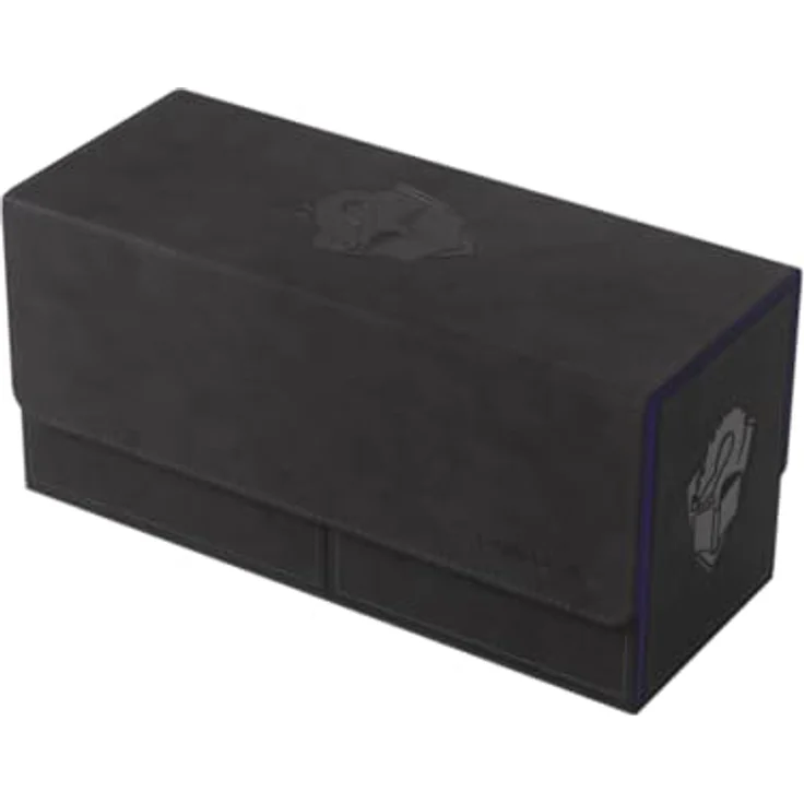 Gamegenic The Academic 133+ XL, Deckbox für Sammelkarten, schwarz/purpur, für über 133 Karten in Doppelhülle, vielseitig einsetzbar – Bild 1