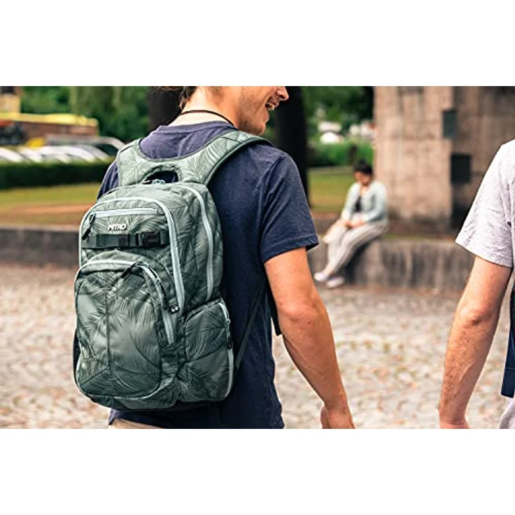 Nitro Schulrucksack Chase - Motiv: Coco Sport, 51 cm, 35 Liter, 0,86 kg - Farbe: grün – Bild 6