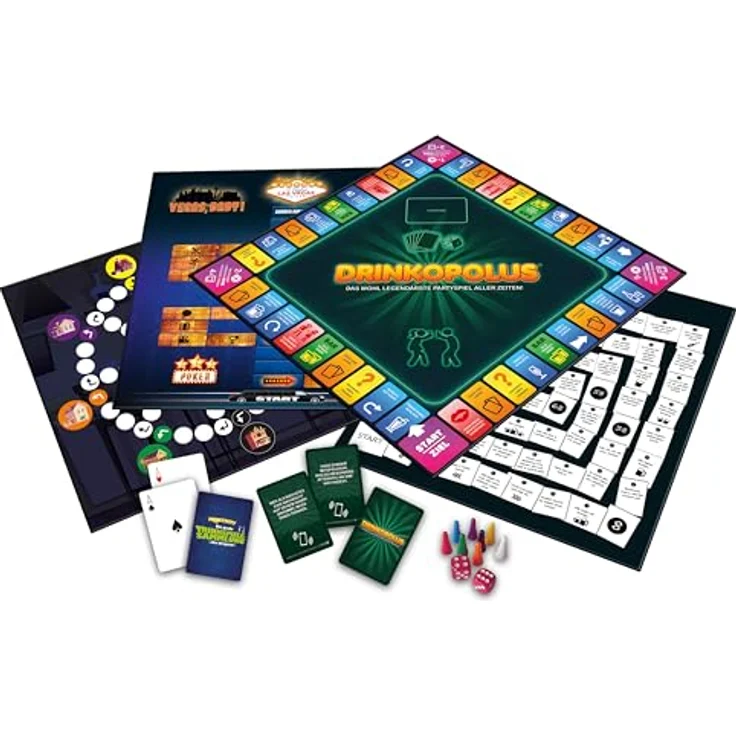 Gomazing Drinktivity - Die große Trinkspielesammlung, 33 Spiele für 2-8 Spieler, deutsche Party Box – Bild 3