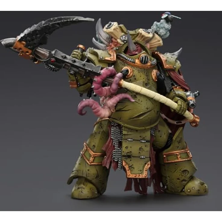 Joy Toy Warhammer 40k Actionfigur 1/18 Death Guard Deathshroud Terminator 2, 14 cm mit Manreaper und Plaguespurter Gauntlet – Bild 9