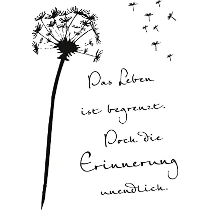 Clear Stamps "Erinnerung", 1-teilig