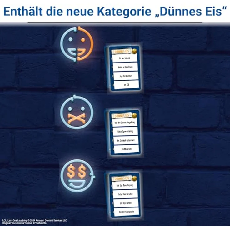 Ravensburger Last One Laughing, Mini Edition - Partyspiel für 3-6 Spieler, ab 14 Jahren, mit 120 Karten und neuen Minispielen – Bild 4