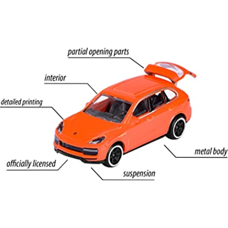 Majorette Spielzeugauto Street Cars Porsche 20 + 2 Discovery Pack 212058601 – Bild 5