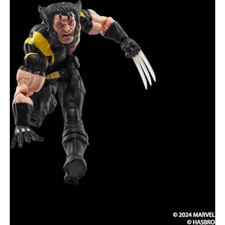 Hasbro Marvel Legends Wolverine X-Treme X-Men Figur, 15 cm, vollbeweglich mit 4 Accessoires – Bild 4