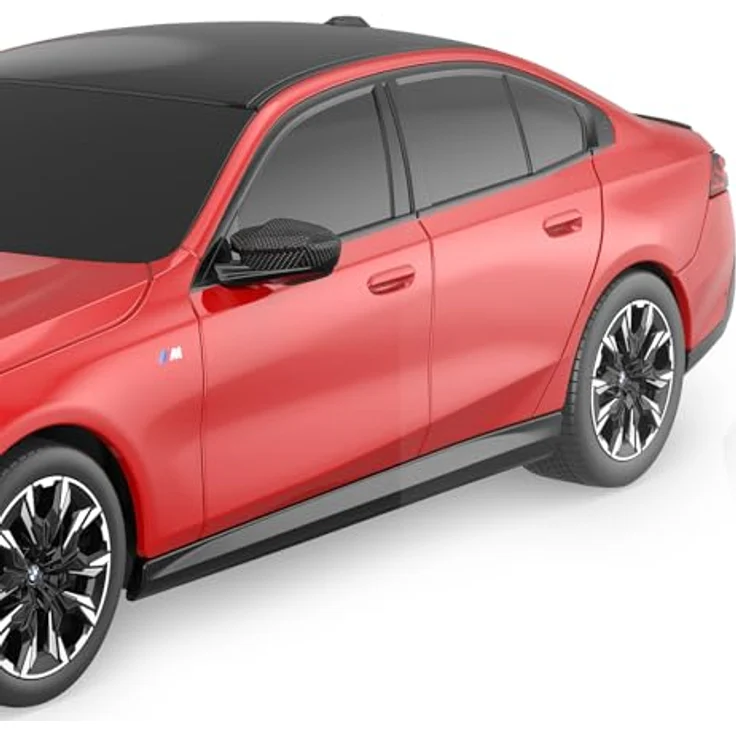 Jamara BMW i5 1:24 Deluxe Car Modell, rot, 2,4GHz, lizenziert, 340 PS, 400 Nm, Ferngesteuertes Auto – Bild 6
