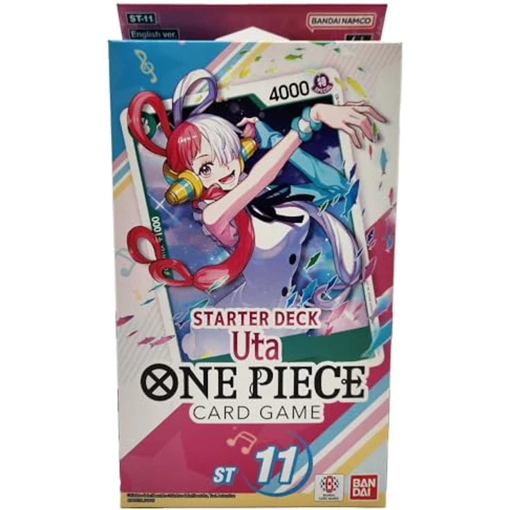 BANDAI NAMCO Entertainment One Piece TCG: UTA Starter Deck (ST-11), Kartenspiel aus Pappe, 2024 Modelljahr – Bild 1