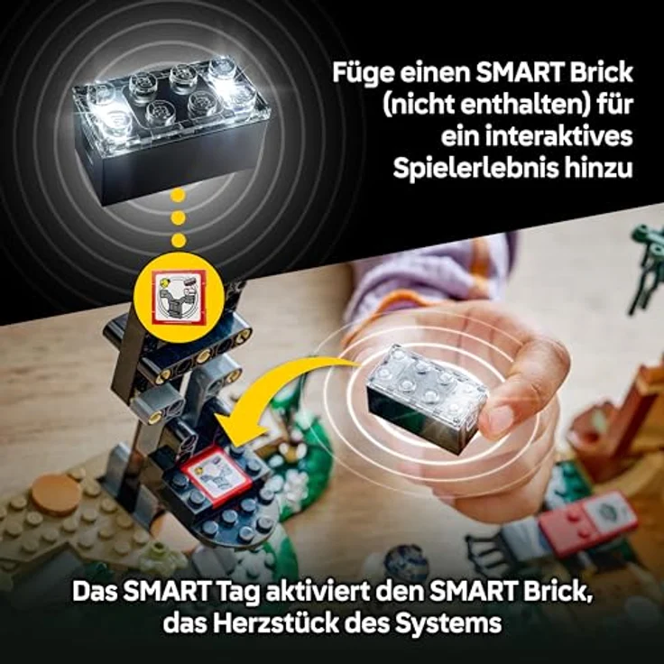 LEGO Star Wars 75422 SMART Play: Yoda's Hut und Jedi Training, interaktives Spielset mit 2 SMART Tags und 2 Minifiguren, geeignet für Kinder ab 8 Jahren und Sammler – Bild 5