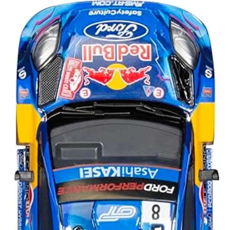 Scalextric C4501 1:32 Ford Puma Rally1 MC 2023 HD Slotcar - Rennbahnauto mit detailgetreuem Design und integrierter Fahrerfigur – Bild 5