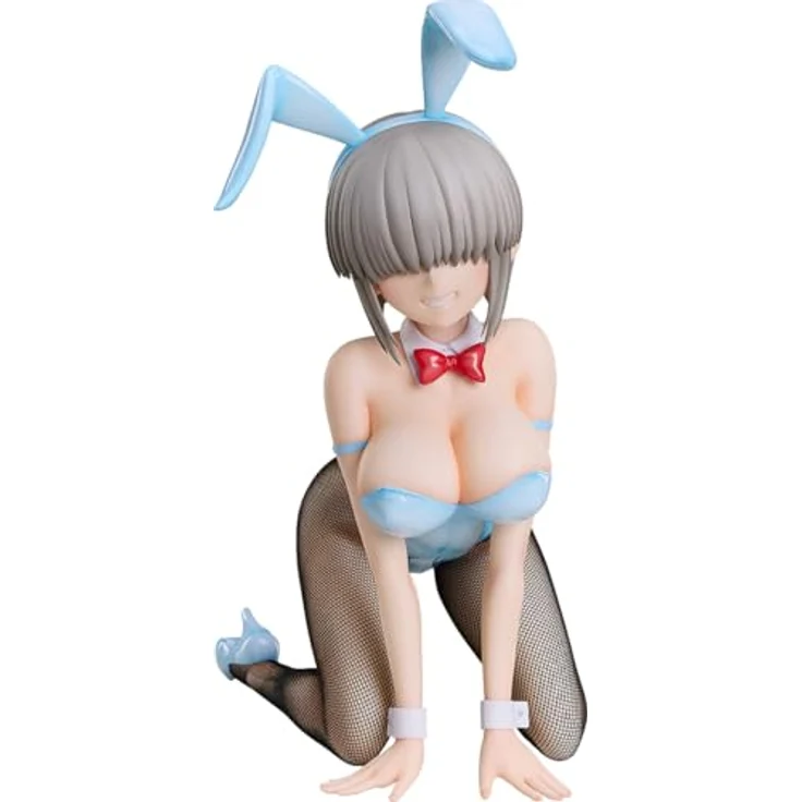 FREEing Uzaki-chan Wants to Hang Out! PVC Statue 1/4 Yanagi Uzaki: Bunny Ver., 24,5 cm, detailreiche Sammelfigur – Bild 1