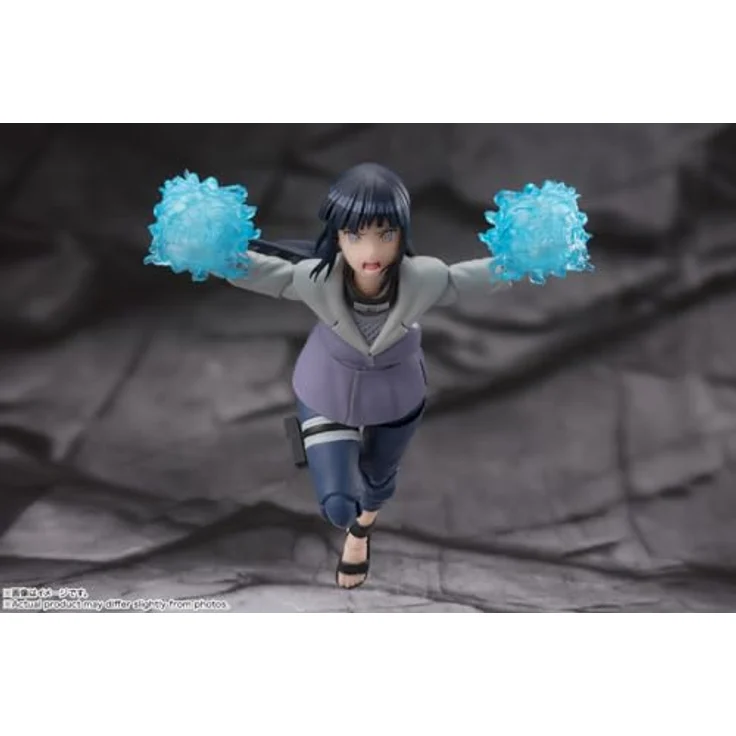 Bandai Tamashii Nations Naruto S.H.Figuarts Actionfigur Hinata Hyuga, 13 cm, inkl. Zubehör, Virtuous Byakugan – Bild 7