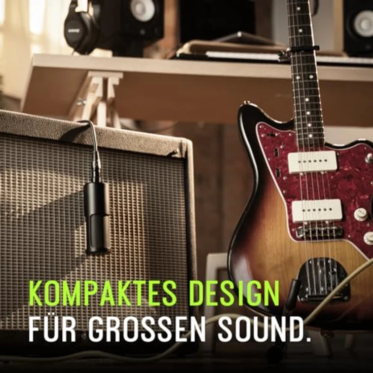 Shure SM4 Studio Mikrofon, XLR Heimstudio Kondensator Mikrofon - Optimiert für sanfte Vocals bis zu lauten Instrumenten, Mix-Ready Audio, robuste Metallbauweise (SM4-K) – Bild 3