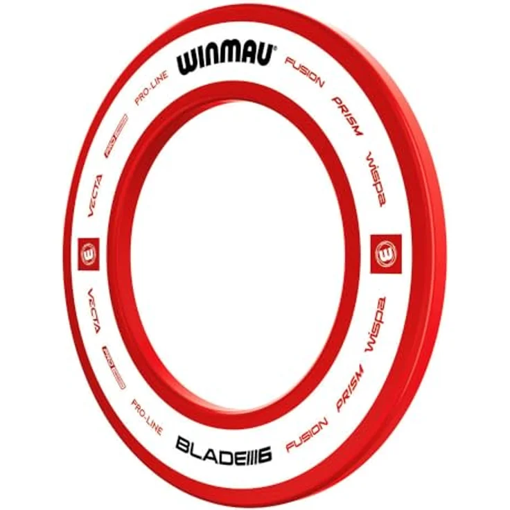 Winmau Catchring Pro-Line 2.0, Auffangring für Dartspiele, 68 cm Durchmesser, rot – Bild 5