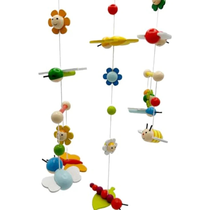 Goki 52924 3-D Mobile Frühlingswiese, Mehrfarbig – Bild 7