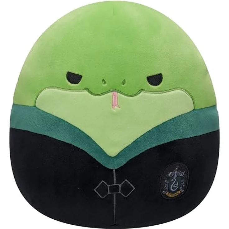 Squishmallows Harry Potter Slytherin Schlange in Hogwarts Robe, 25 cm Plüsch Kuscheltier, offiziell lizenziert von Jazwares – Bild 1