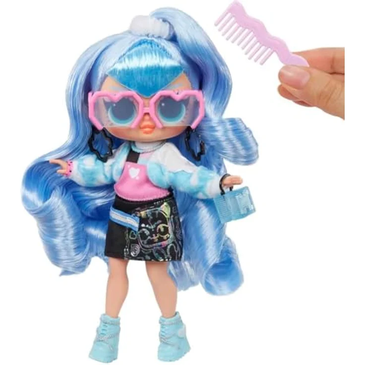 L.O.L. SURPRISE! Anziehpuppe L.O.L. Surprise Tweens Core Doll - Ellie Fly, bewegliche Modepuppe mit 15 Überraschungen, ca. 17 cm groß - Pink – Bild 5