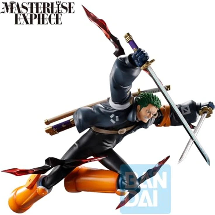 Bandai Spirits Roronoa Zoro Ichibansho Masterlise Expiece, Sammelfigur in Burst of Energy Pose, 5,9 cm – Bild 3