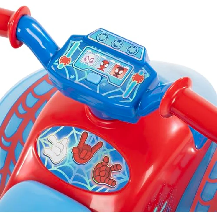 Huffy Spidey Mini Quad, Kinderelektroauto mit Marvel Spidey Motiv, 2,5 km/h, rot – Bild 7