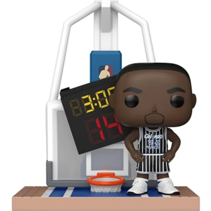 Funko Pop! Deluxe: Magic - Shaquille O'Neal - Shaq mit Backboard - Vinyl-Sammelfigur, 9,5 cm, hochwertiges Vinyl, perfektes Geschenk für Sports Fans – Bild 2