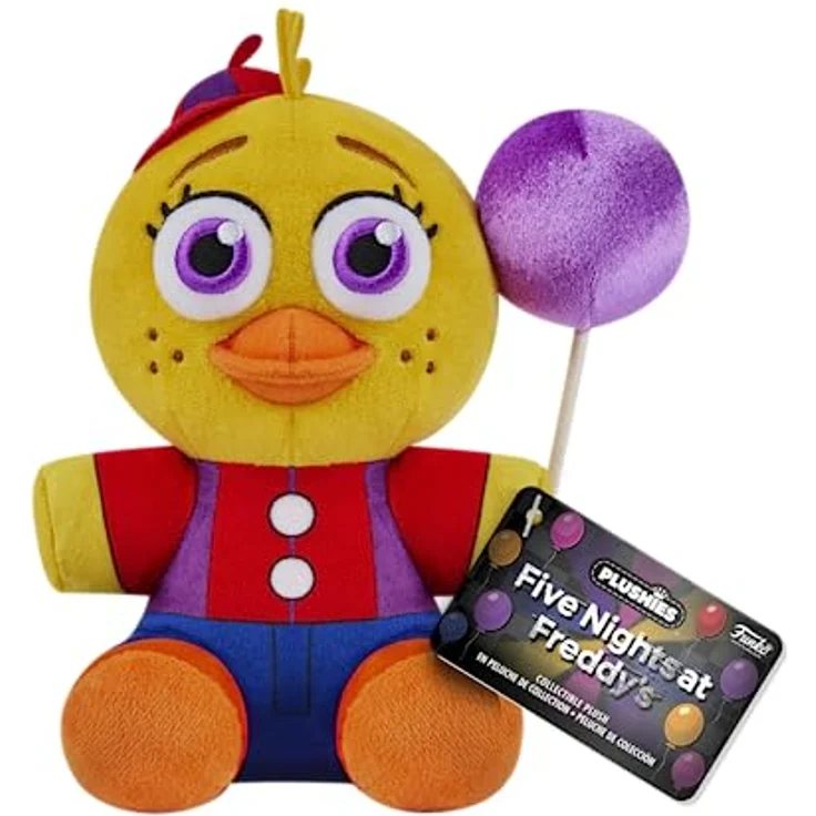 Funko Plush: Five Nights at Freddy's (FNAF) SB - Balloon Chica The Chicken - (CL 7") - Plüschtier - Geschenkidee Zum Geburtstag - Offizielle Handelswaren - Gefüllt, 17,78 cm (7 Zoll) – Bild 2
