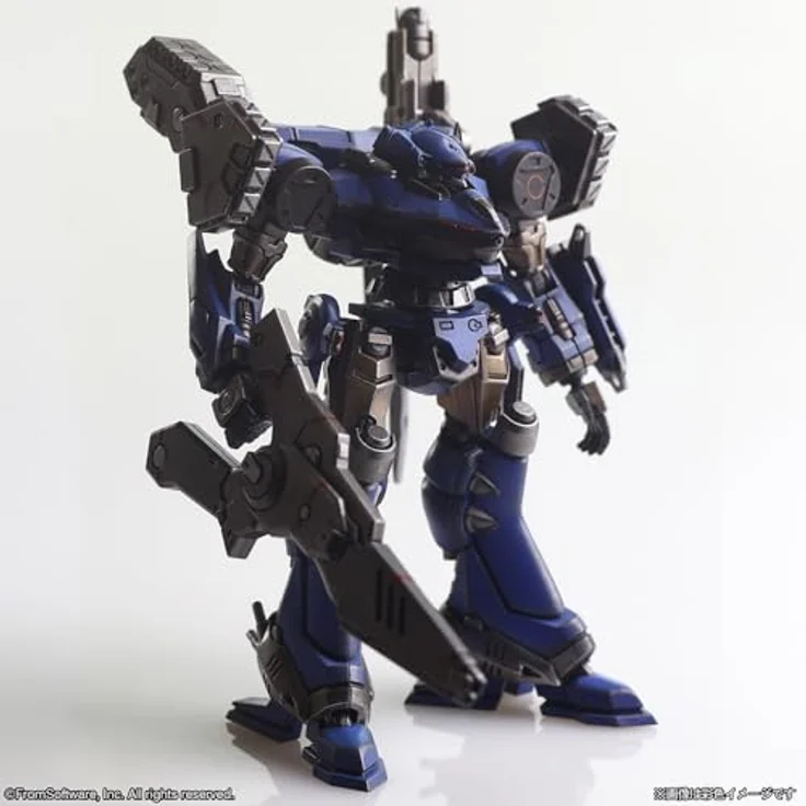 SquareEnix Armored Core Structure Arts Plastic Model Kits 4er-Pack Series 1, 4 detailreiche Mecha-Bausätze mit Artikulationspunkten und austauschbaren Teilen, 9-11 cm groß – Bild 15