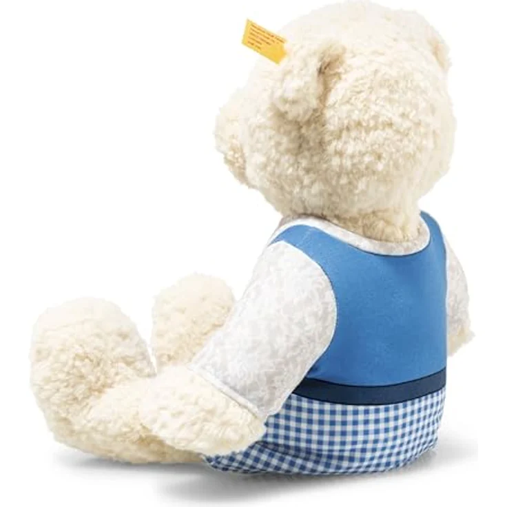 Steiff Mila Teddybär im Dirndl, 30 cm, Plüschtier mit Kunststoffaugen, beige, ideal zum Kuscheln und Spielen für Kinder – Bild 3