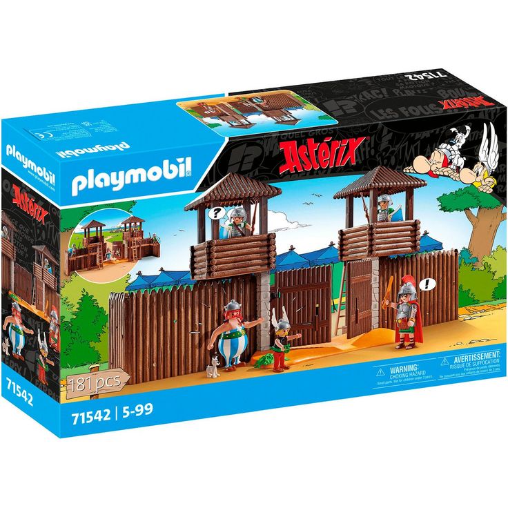 Playmobil® Konstruktions-Spielset Römerlager (71542), Asterix, (181 St), Made in Europe