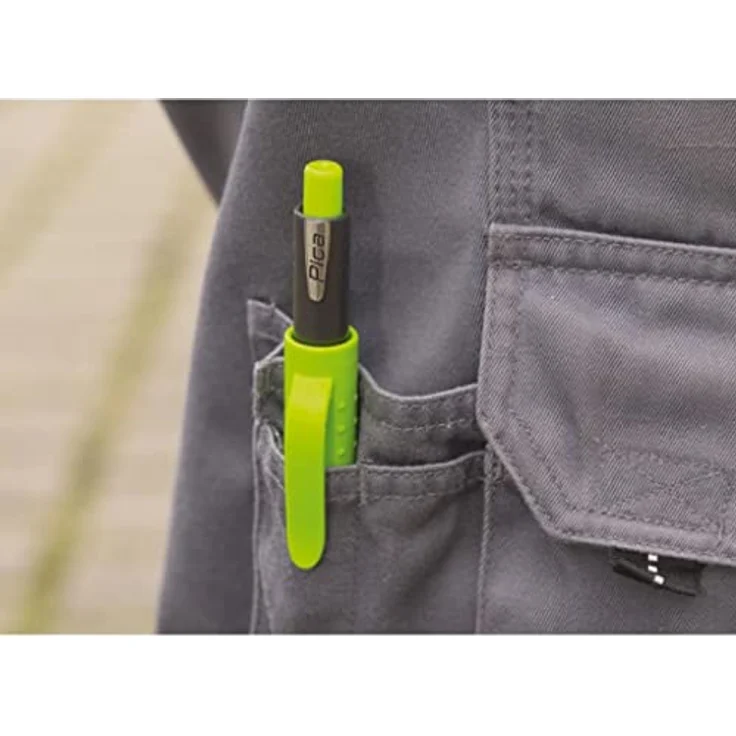 Pica Marker 3030/SB, Nachfüllbarer Filzstift mit automatischem Minenvorschub, wasserfest und für nahezu alle Oberflächen geeignet – Bild 4
