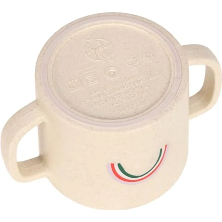 LÄSSIG Kinder Trinklernbecher mit Henkel und abnehmbarem Deckel 150 ml/Sippy Cup Happy Rascals Heart – Bild 4