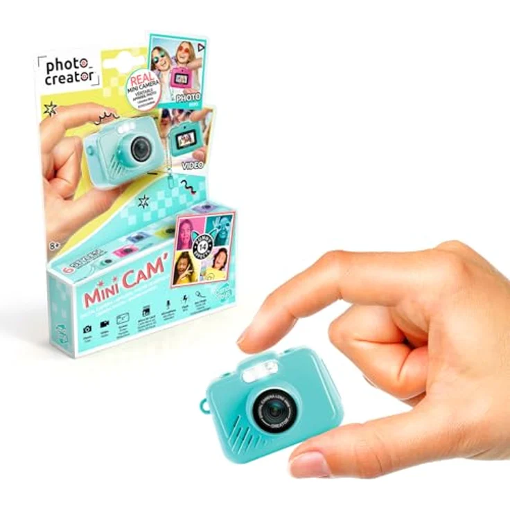 Canal Toys Digitalkamera für Kinder, kompakte Kinderkamera mit 8 MP und integriertem Speicher – Bild 1