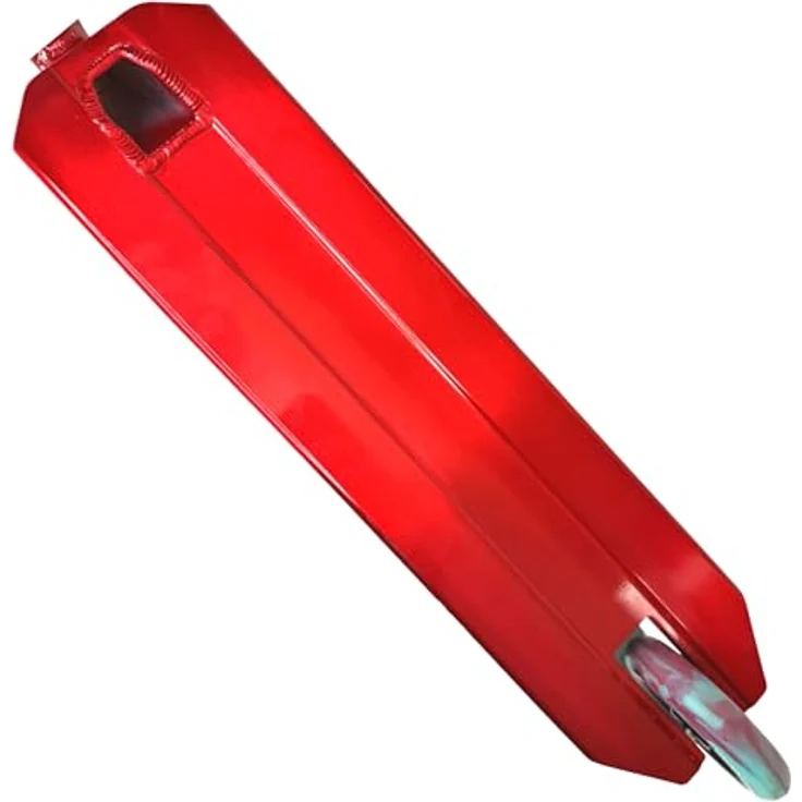 Chilli Pro Jumpstart M Stunt-Scooter, 81 cm, transparent Rot / Türkis, leicht und stabil für Einsteiger – Bild 9