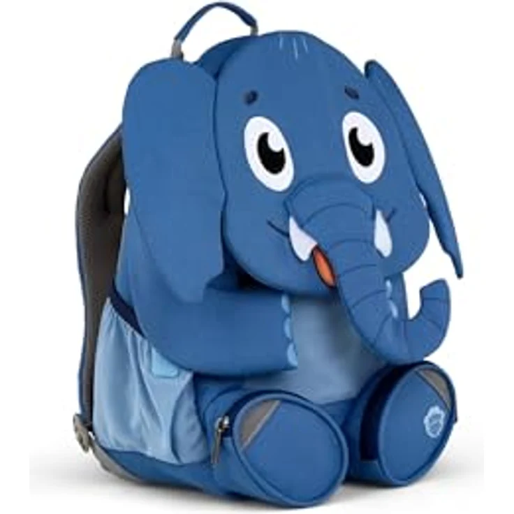 Affenzahn Großer Freund Kindergartenrucksack, 8L mit höhenverstellbarem Brustgurt und reflektierenden Elementen für 3-5 Jährige – Bild 3