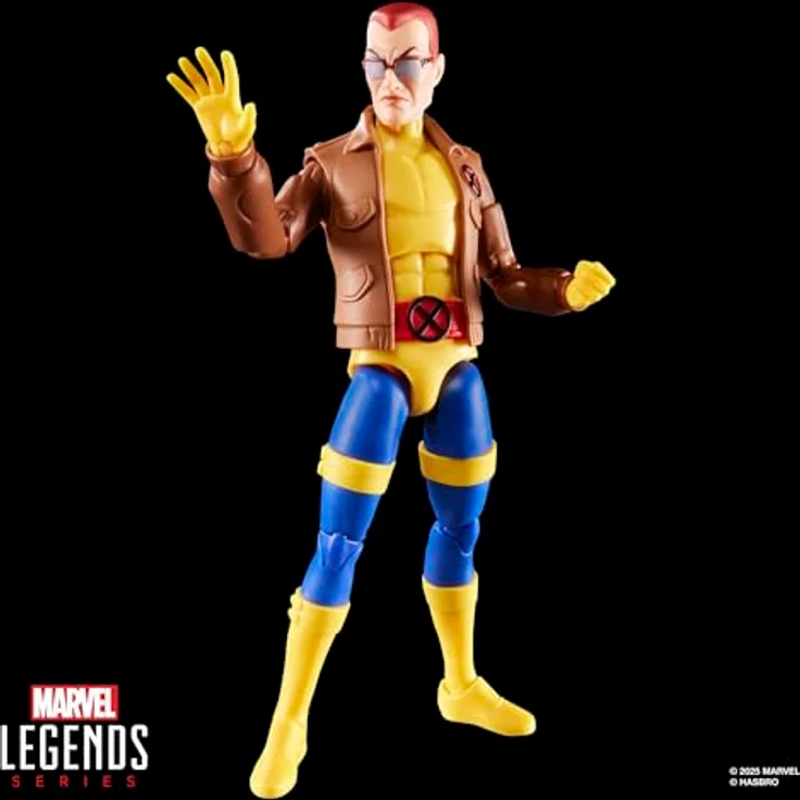 Hasbro Marvel X-Men Legends Morph, 15 cm Action-Figur mit 4 Accessoires, beweglich, gelb – Bild 5