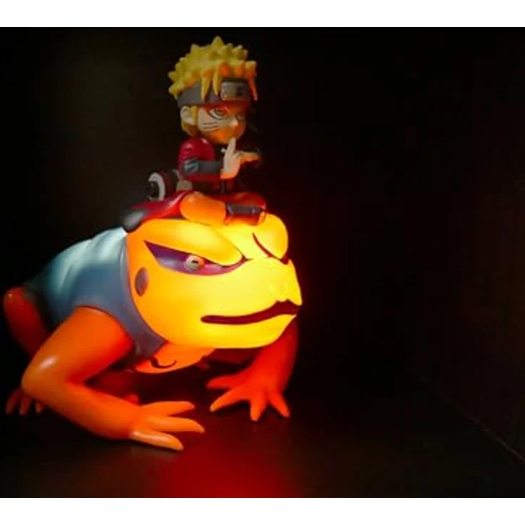 Teknofun Naruto Shippuden Leuchte Naruto and Gamakishi, 20 cm mit Ein/Aus-Taste und taktilem Sensor – Bild 3