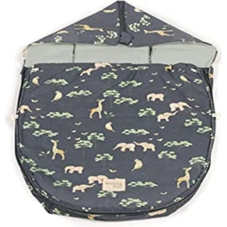 Walking Mum Baobab Gruppe 0 Schlafsack, gepolstert, für Babys, universell einsetzbar, kompatibel mit den meisten Babys, Farbe: Anthrazit, Maße: 40 x 80 cm.