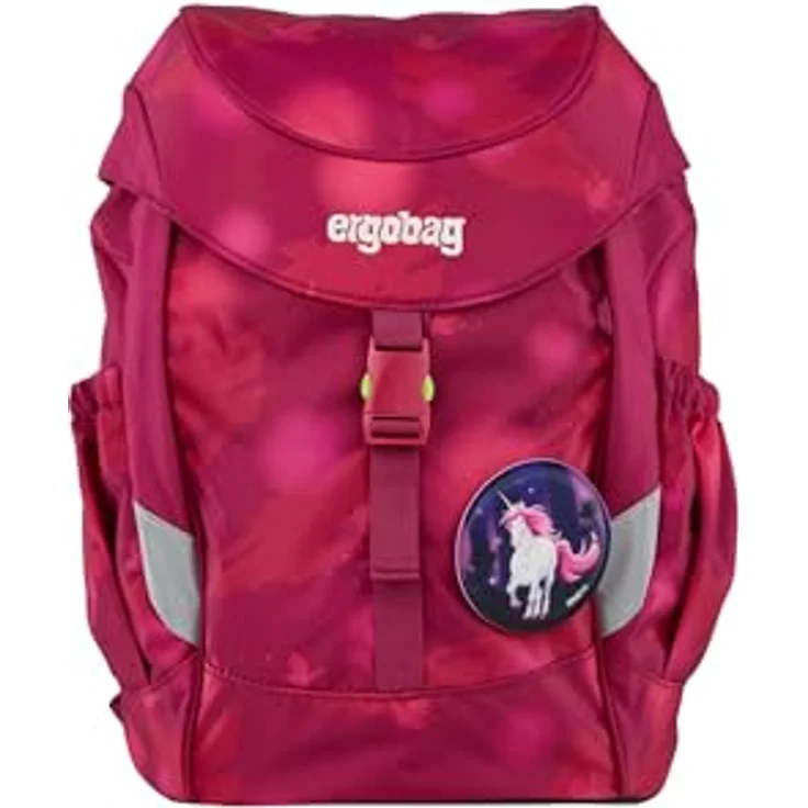 ergobag mini, ergonomischer Kinderrucksack für Kinder, DIN A4, 10 Liter, mit Reflektoren, für Jungen und Mädchen – Bild 1