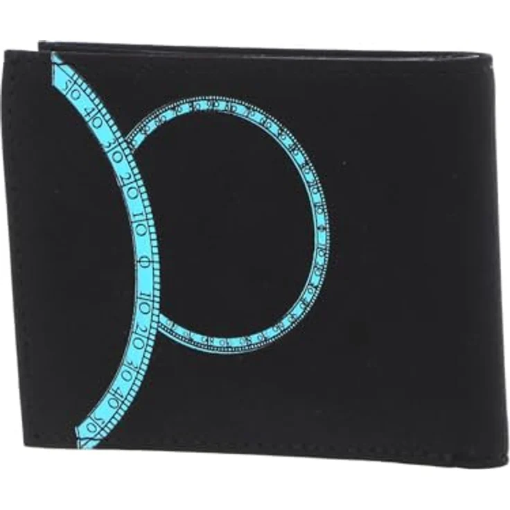 Oxmox Geldbörse New Cryptan RFID Protect Pocketbörse Windrose Print Cyan Black, Kinderportemonnaie wasserabweisend und langlebig – Bild 4