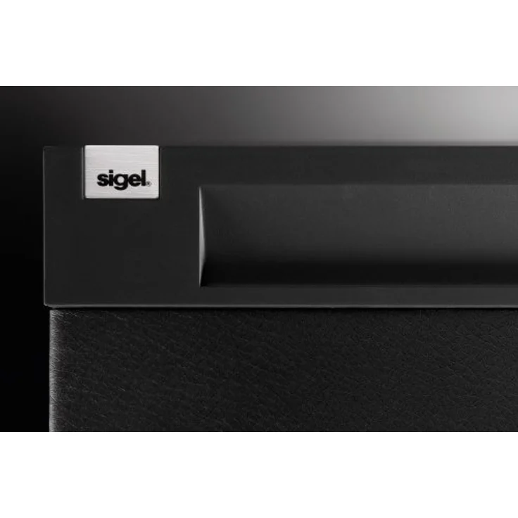 SIGEL SA531 Schreibunterlage Cintano, Lederimitat, schwarz, 60 x 49 cm – Bild 2