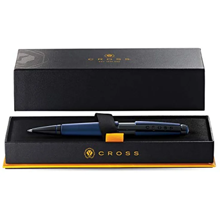 Cross Rollerball Edge, Mattblau, inkl. Geschenkbox, Gel-Tinte, dokumentenecht, auswechselbare Mine – Bild 5