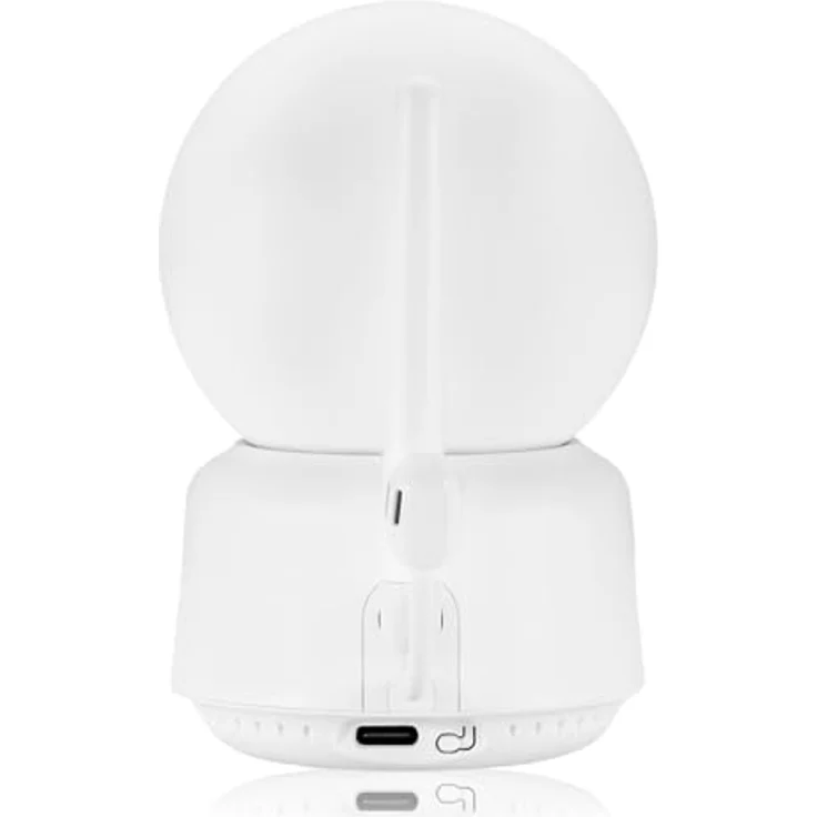 Lionelo Babyline 9.1 Elektronisches Babyphone mit drehbarer 360° Full HD Kamera 5" Bildschirm 50 m / 300 m Reichweite Zwei-Wege-Kommunikation, 8 h Akku, VOX-Funktion Kopplung von bis zu 4 Kameras – Bild 5