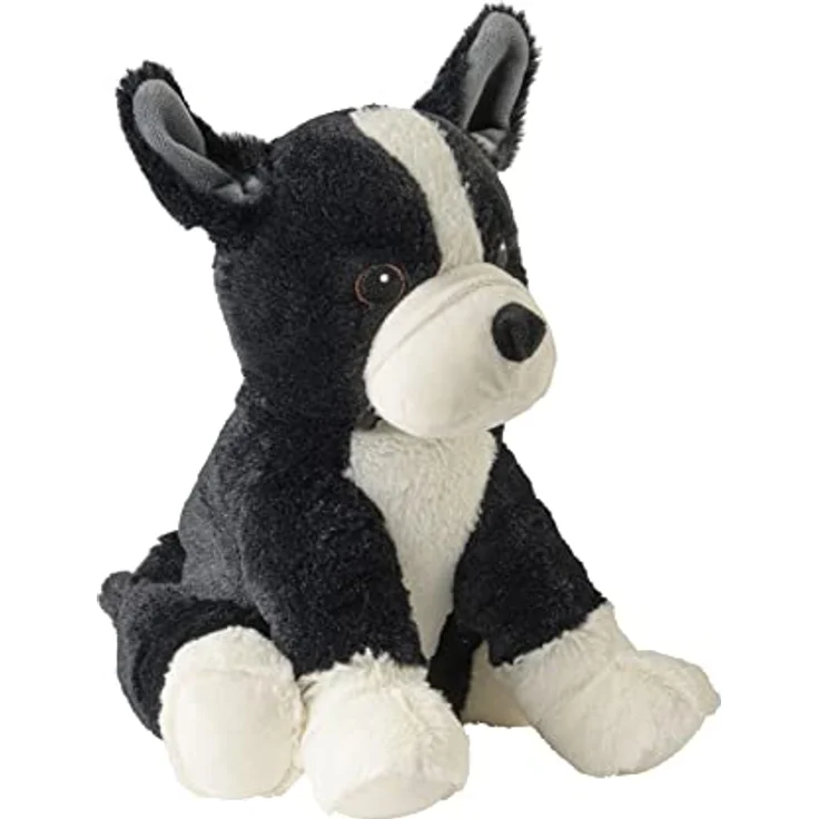 Warmies Boston Terrier schwarz/weiß, 29 x 20 x 26 cm (LBH) – Bild 4