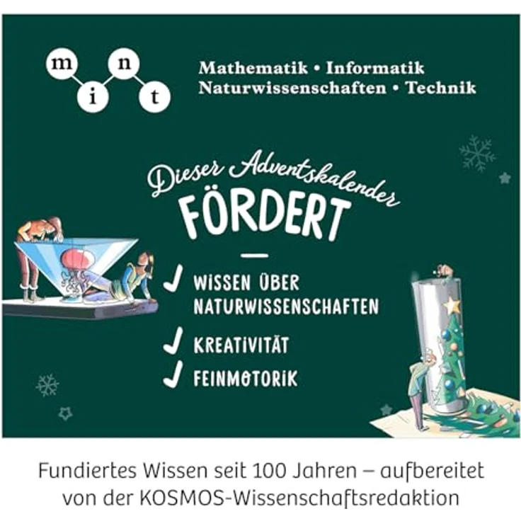 Kosmos Spielzeug-Adventskalender Experimente - 2024 - Preisvergleich – Bild 5
