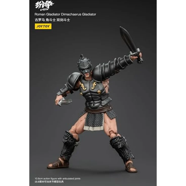 JOYTOY Conflict Strife Gladiator, 1:18 Scale Action Figure mit zwei Schwertern, 4,3 Zoll hoch – Bild 5
