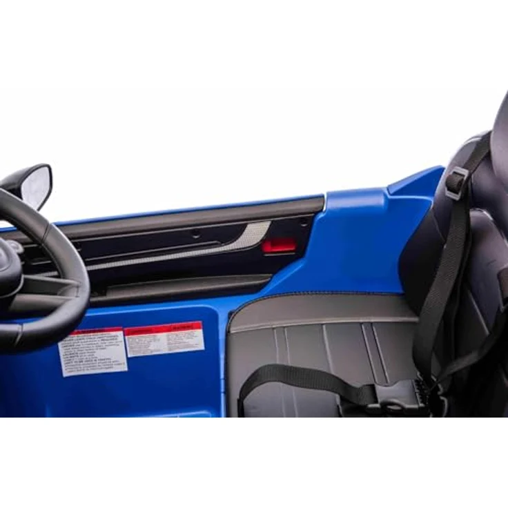 Beneo Motors Porsche Cayenne Kinder Elektroauto 12V, lizenziert mit 2x25W Motoren, Lithium-Batterie, 2,4 GHz Fernbedienung, MP3 USB/AUX, LED-Lichtern, blau – Bild 5