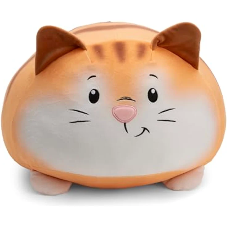 NICI Kuscheltier Chill Katze 30x34cm - beige - Stofftier aus weichem Plüsch, niedliches Plüschtier zum Kuscheln und Spielen, für Kinder & Erwachsene, tolle Geschenkidee | 61692 – Bild 2
